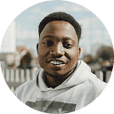Smiling man